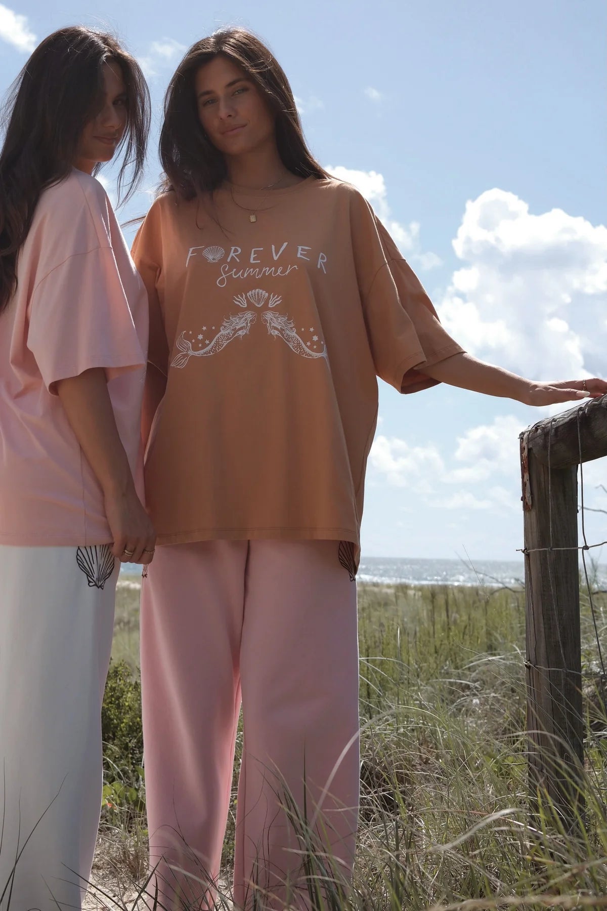 Forever Summer Oversized Tee Toffee
