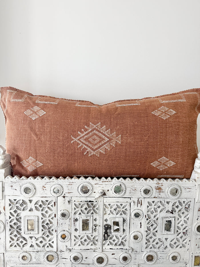 Cactus Silk Large Lumbar Cushion LL29