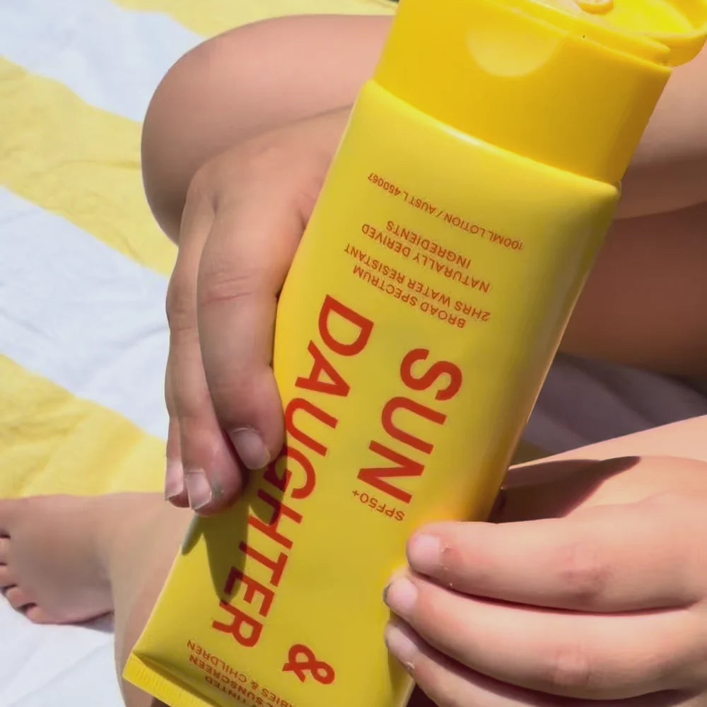 SPF 50 Mineral YELLOW Sunscreen - Children, Babies & Family