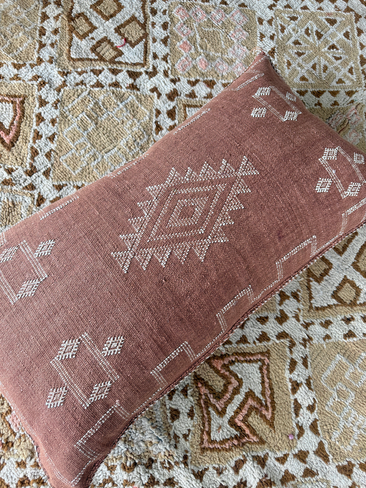 Cactus Silk Large Lumbar Cushion LL30