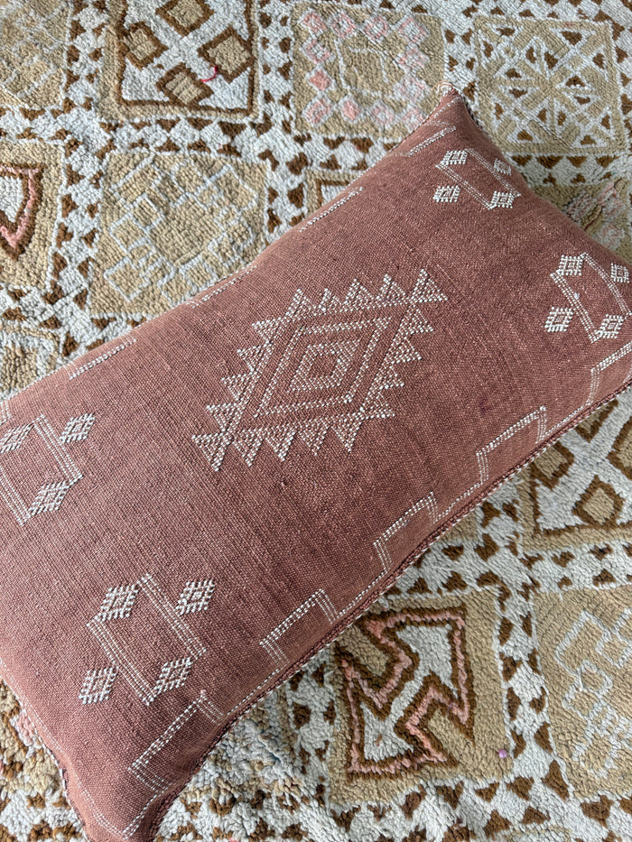 Cactus Silk Large Lumbar Cushion LL30