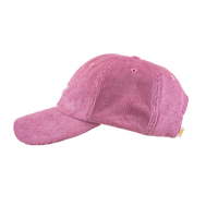 Rad Mama Baseball Organic Cord Cap - Pink