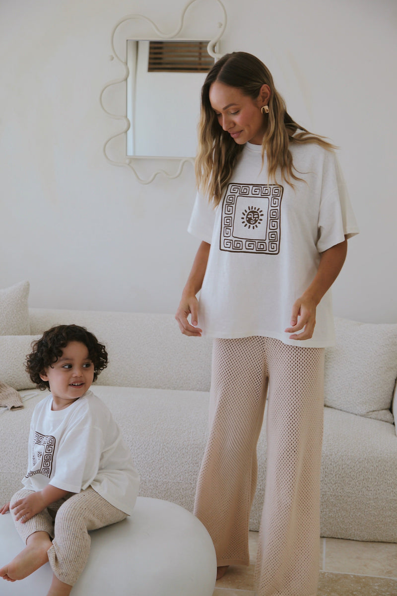 Solmaze Oversized Hemp Tee