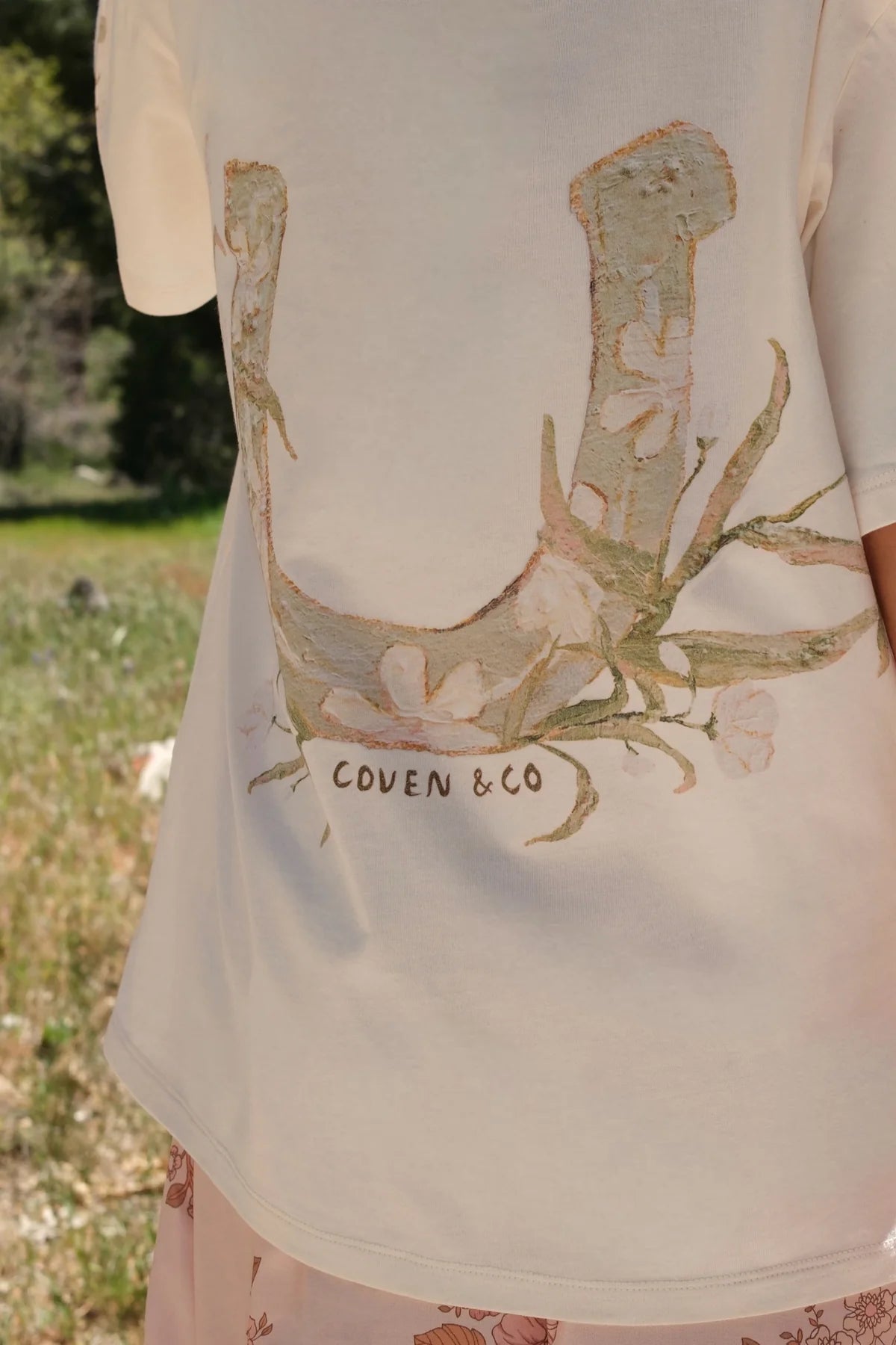 Year Of The Horse Tee Vintage White
