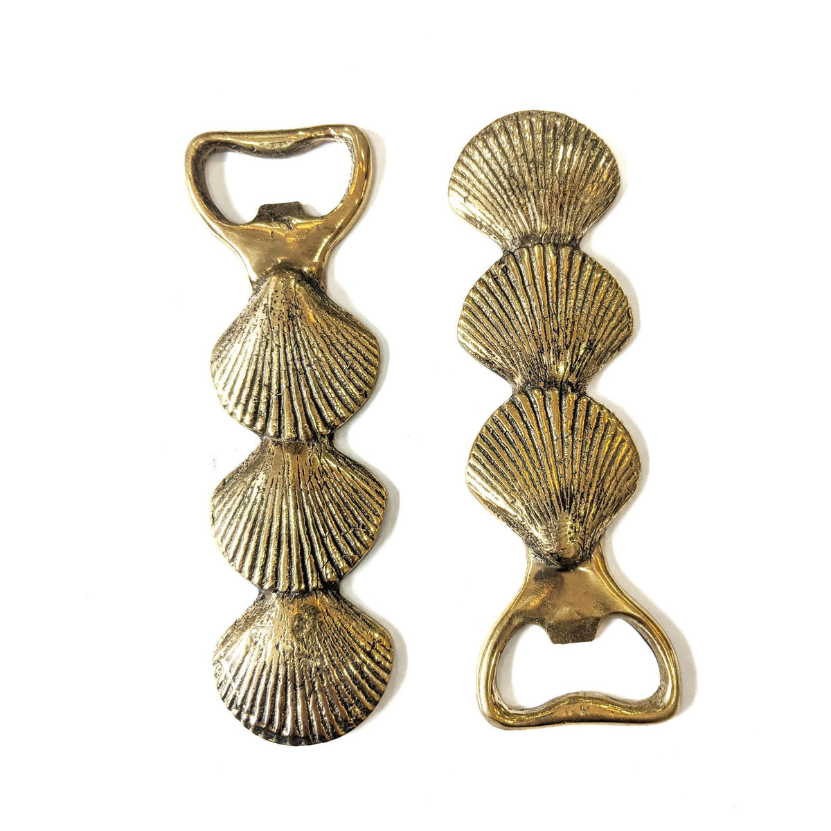 Brass Shell Bottle Opener