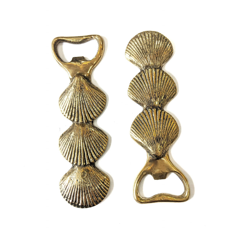 Brass Shell Bottle Opener