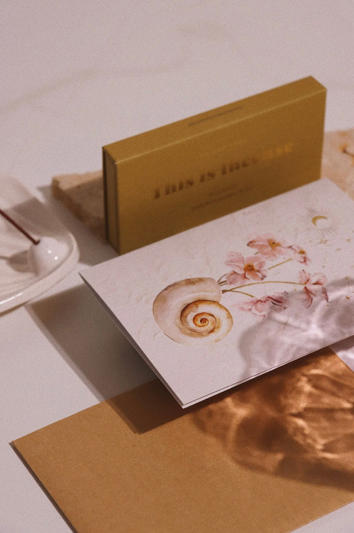 Card - Seashells and Stars \02