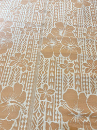 Recycled Outdoor Mat 6 Hibiscus ~ Small - 1.8 x 1.8m