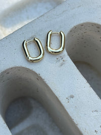 Hazel huggie earrings