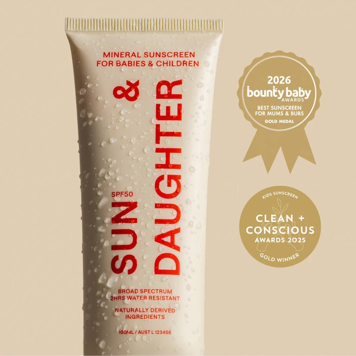 SPF 50 Mineral Sunscreen - Children, Babies & Family