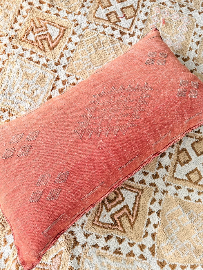 Cactus Silk Large Lumbar Cushion LL22