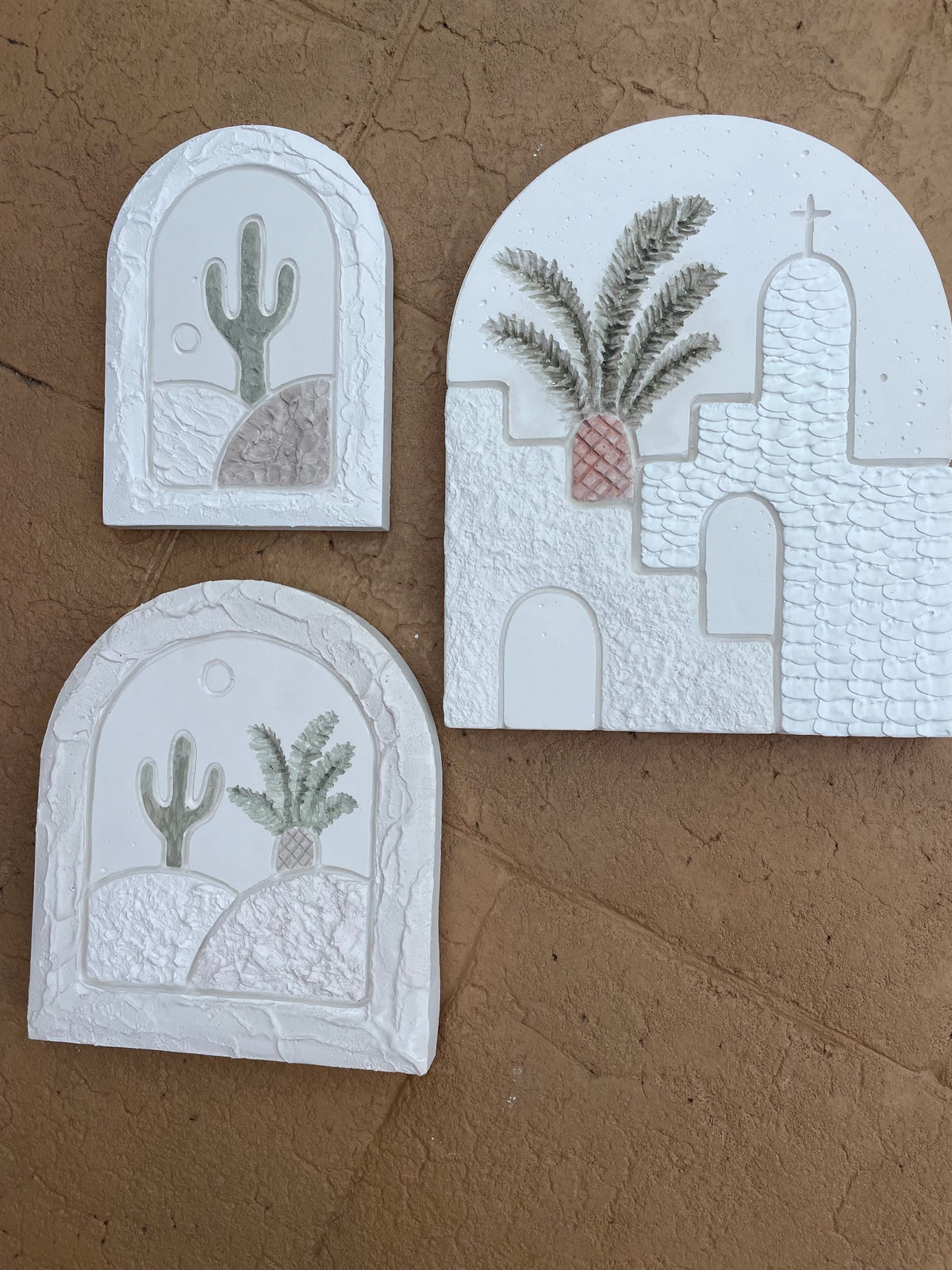 Plaque - Cactus & Palm - Med