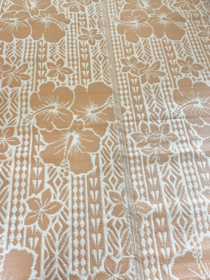 Recycled Outdoor Mat 6 Hibiscus ~ Small - 1.8 x 1.8m