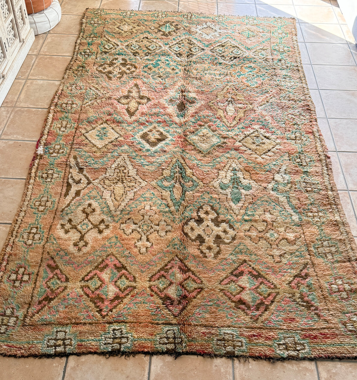 Moroccan Vintage Rug “Iskra” 324 x 180