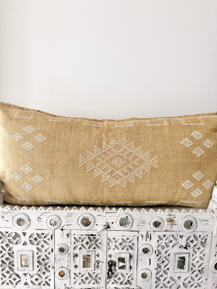 Cactus Silk Large Lumbar Cushion LL21 *Seconds*