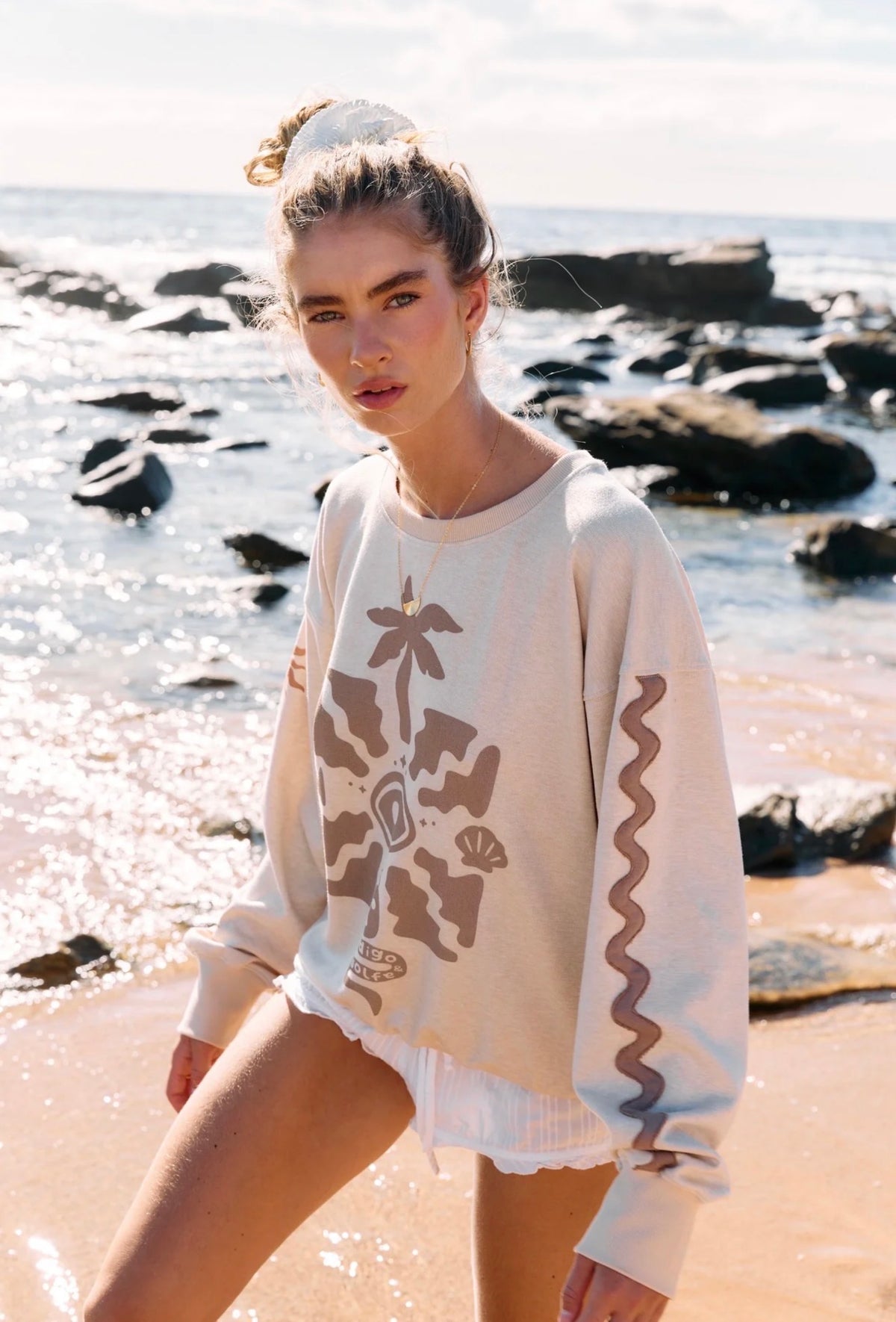 Bone Snake Sweater