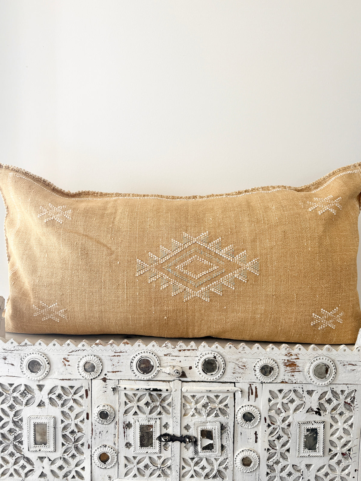 Cactus Silk Large Lumbar Cushion LL56