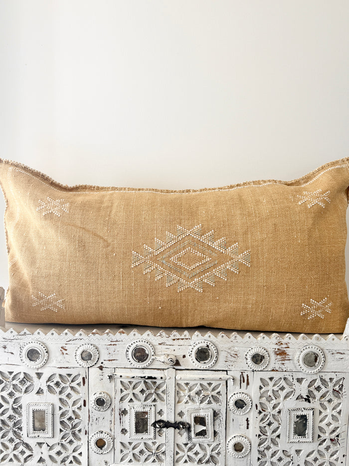 Cactus Silk Large Lumbar Cushion LL56
