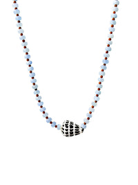 Zulu Beaded Necklace: Gold