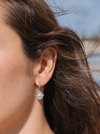 Isola Sea Earrings in Sterling Silver