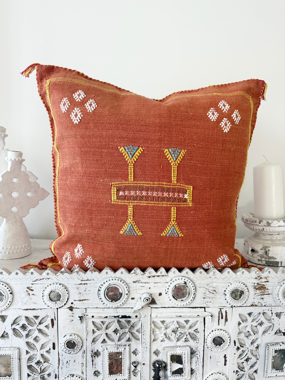 Cactus Silk Square Cover - Sq349