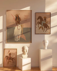 Tahnee Kelland Print A3 - Riding High
