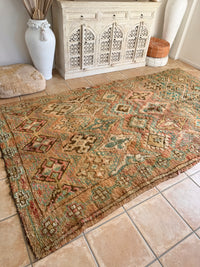 Moroccan Vintage Rug “Iskra” 324 x 180