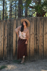 Year Of The Horse Tee Earthy Brown