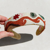 Beaded Headband Casablanca
