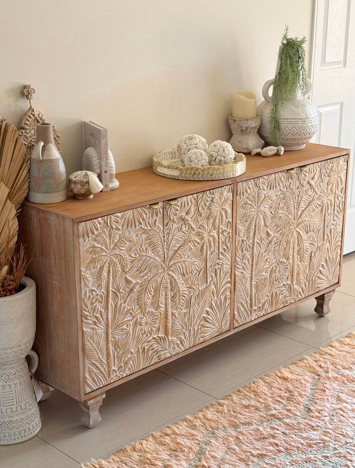 Sideboard Large Carved Les Palmas - Sierra