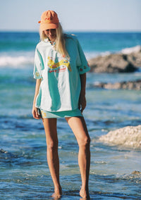 Spicy Island Tee Aqua
