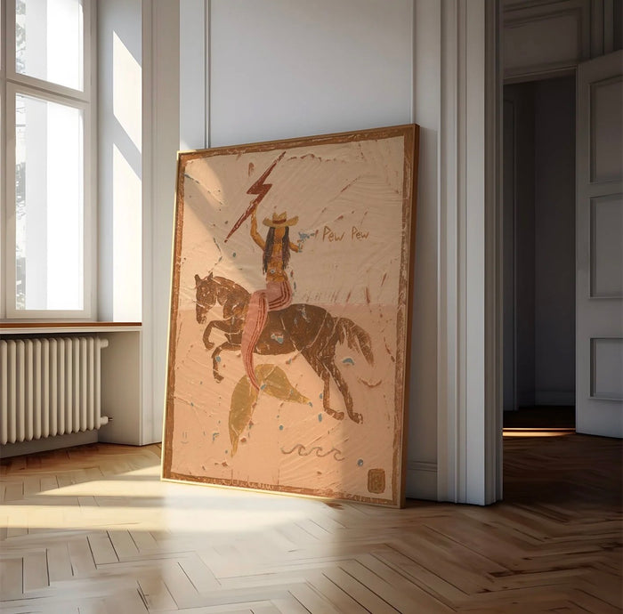 Tahnee Kelland Print A3 - Riding High