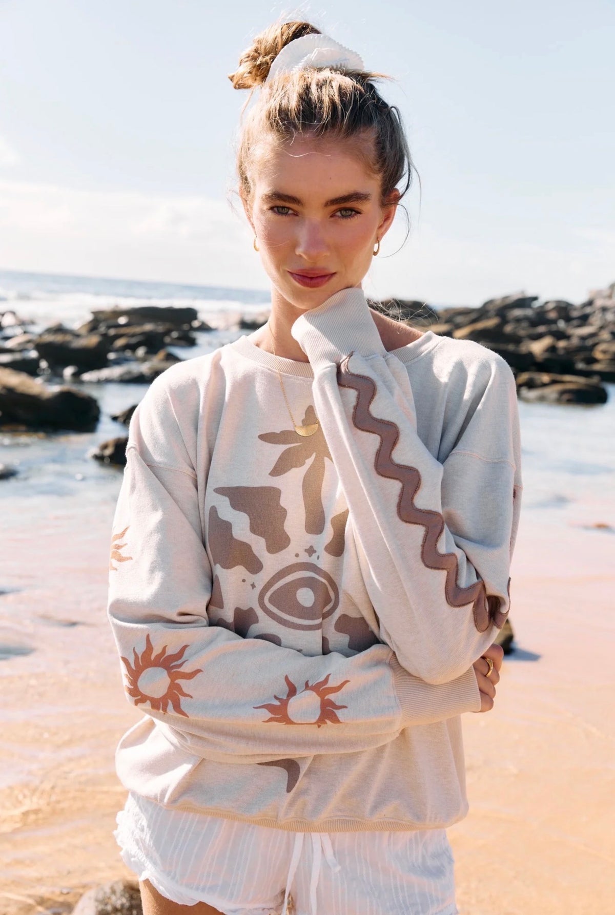 Bone Snake Sweater