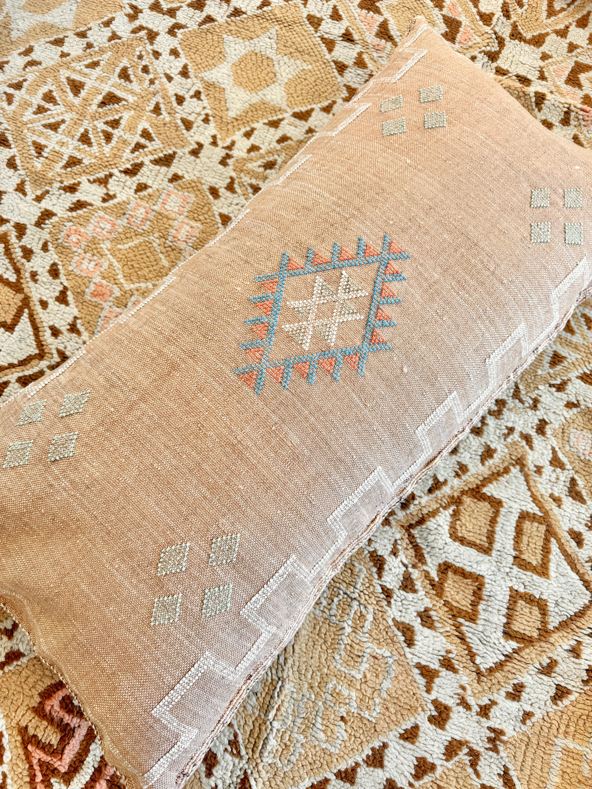 Cactus Silk Large Lumbar Cushion LL32