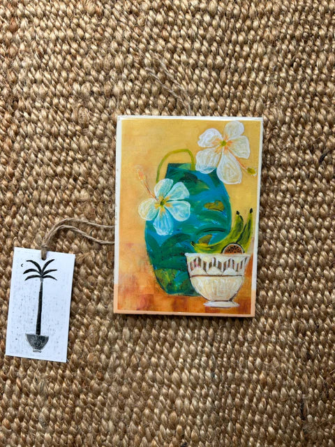 Sue Fantini Tile - Hibiscus