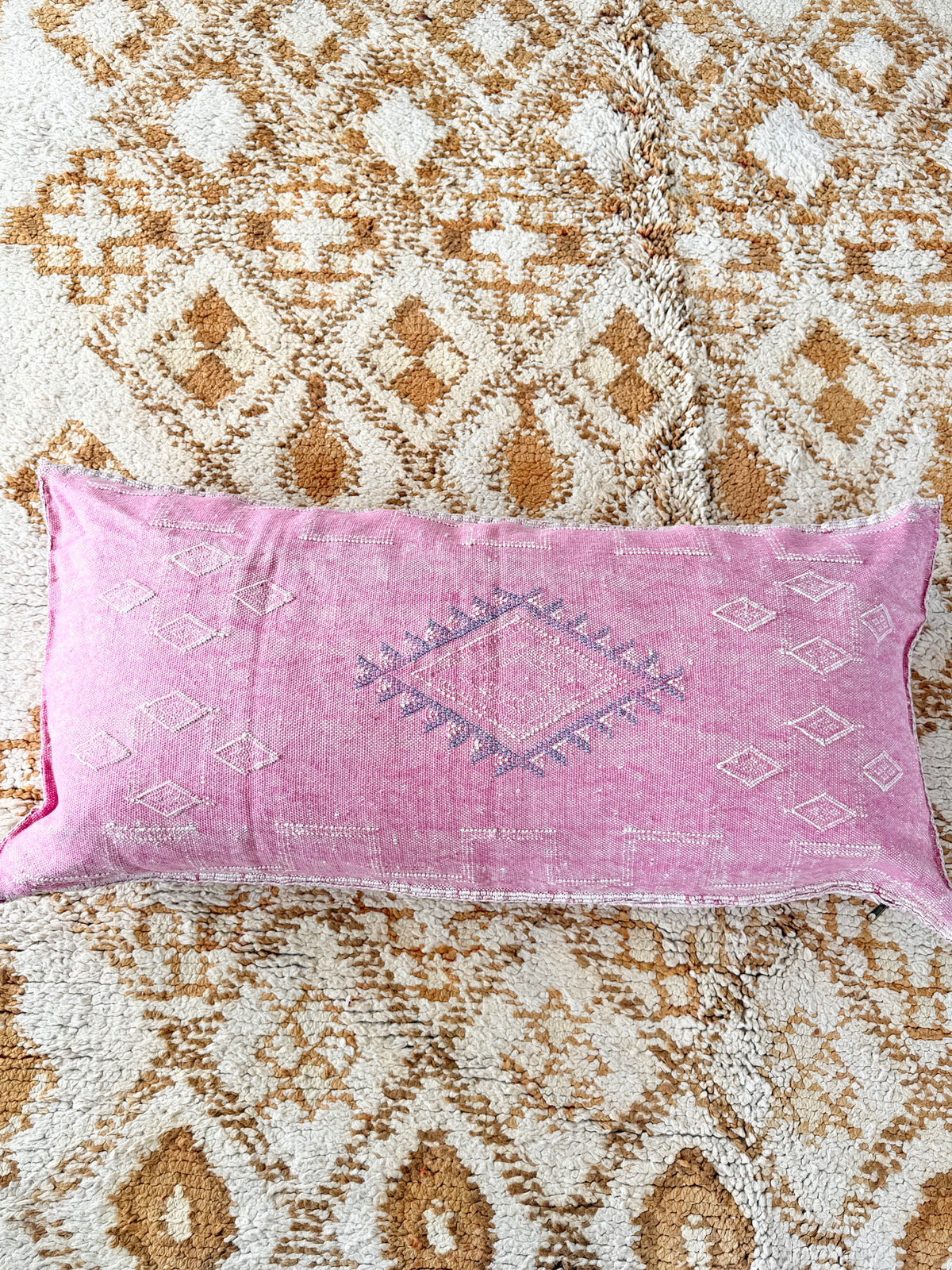 Cactus Silk Large Lumbar Cushion LL49