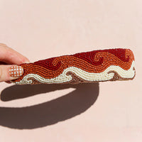 Beaded Headband Wave