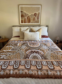 Indigenous Throw Alkira Brown By Taylor - Lee