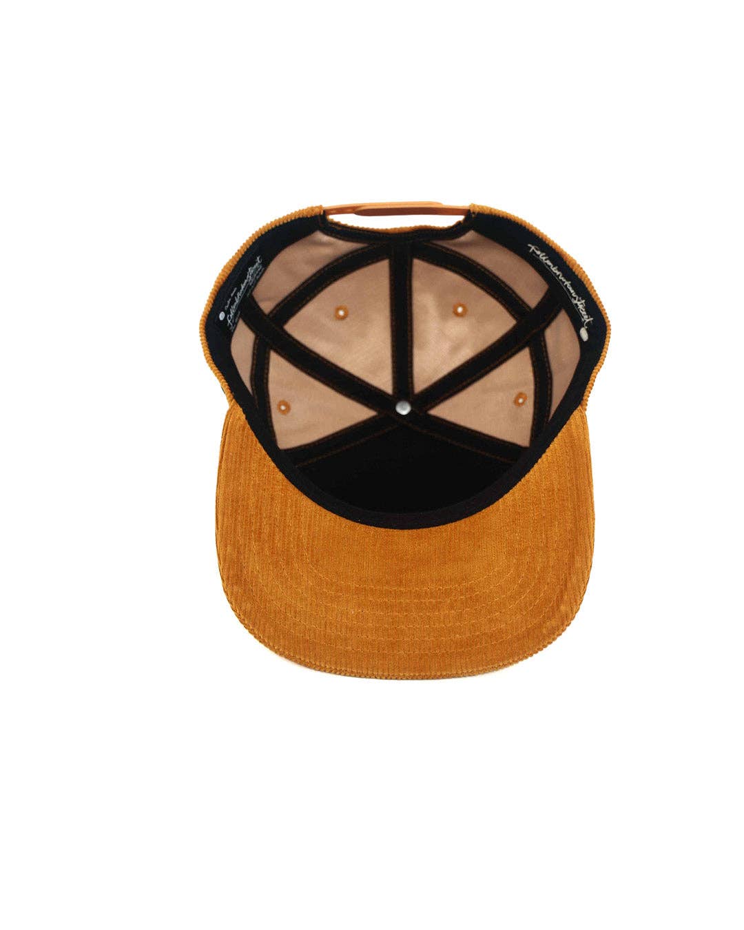 The Stash Cap Corduroy Mustard Owl