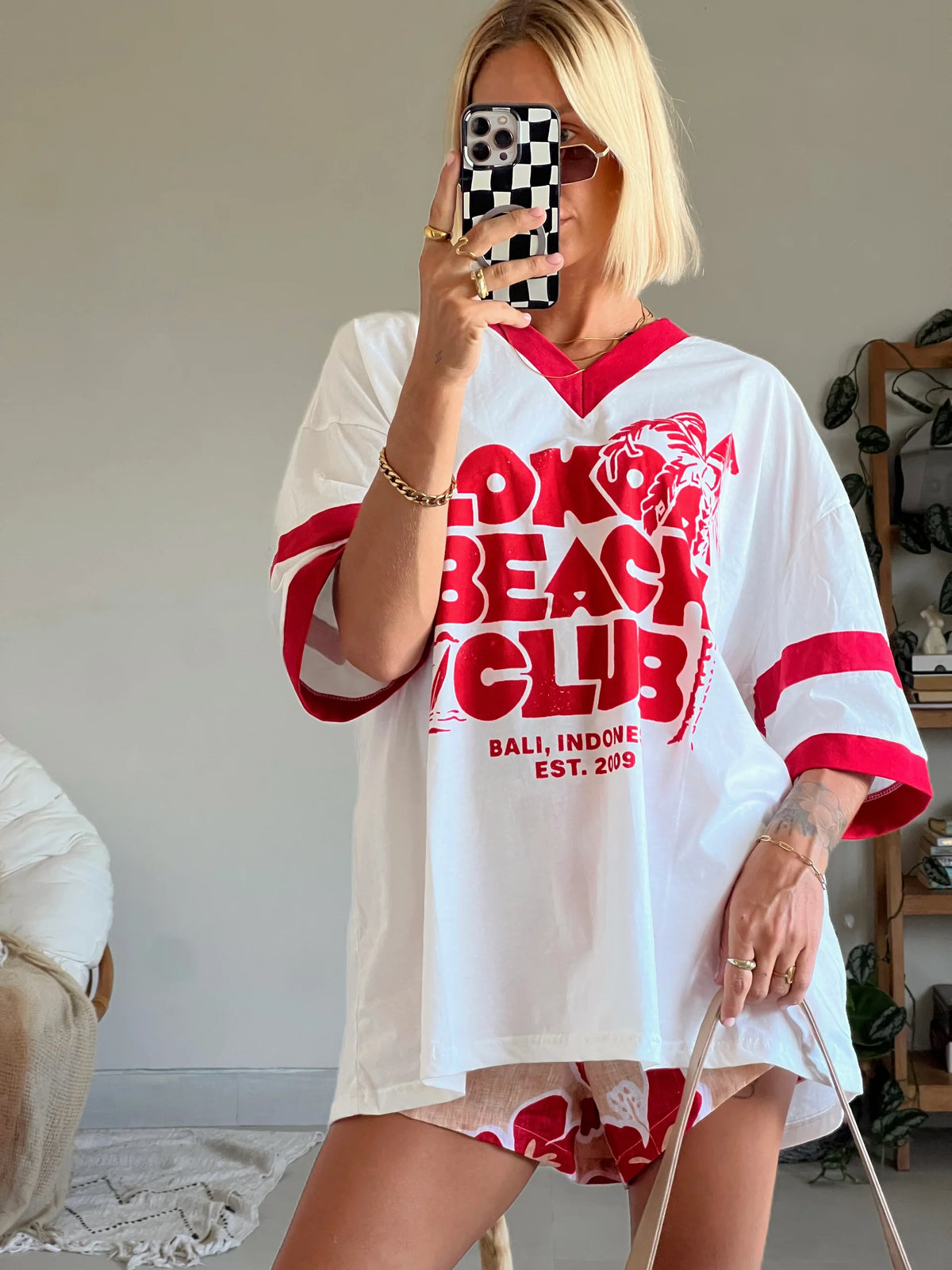 Beach Club Tee Poppy