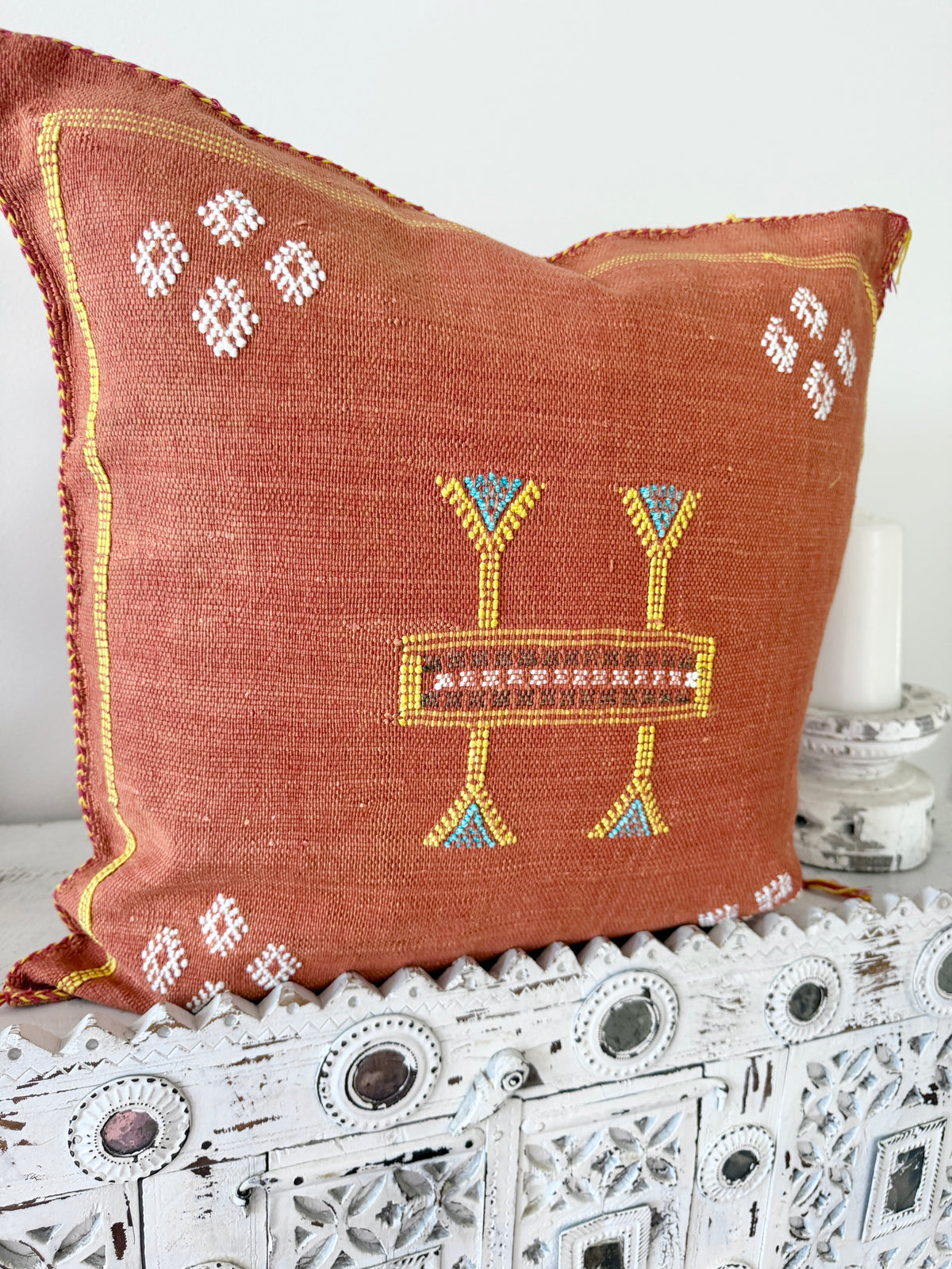 Cactus Silk Square Cover - Sq349