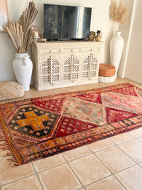 Moroccan Vintage  Rug  “Zephyra" 316 x 172