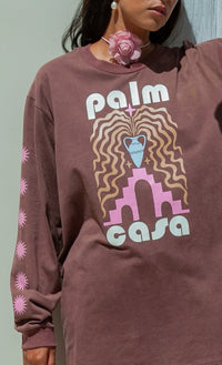 Berber Long Sleeve Shirt Brown