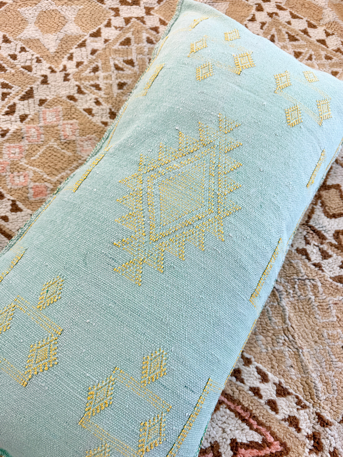 Cactus Silk Large Lumbar Cushion LL42