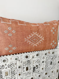 Cactus Silk Large Lumbar Cushion LL28