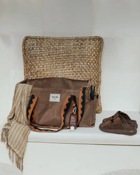 The Bambi Mesh Bag in Espresso