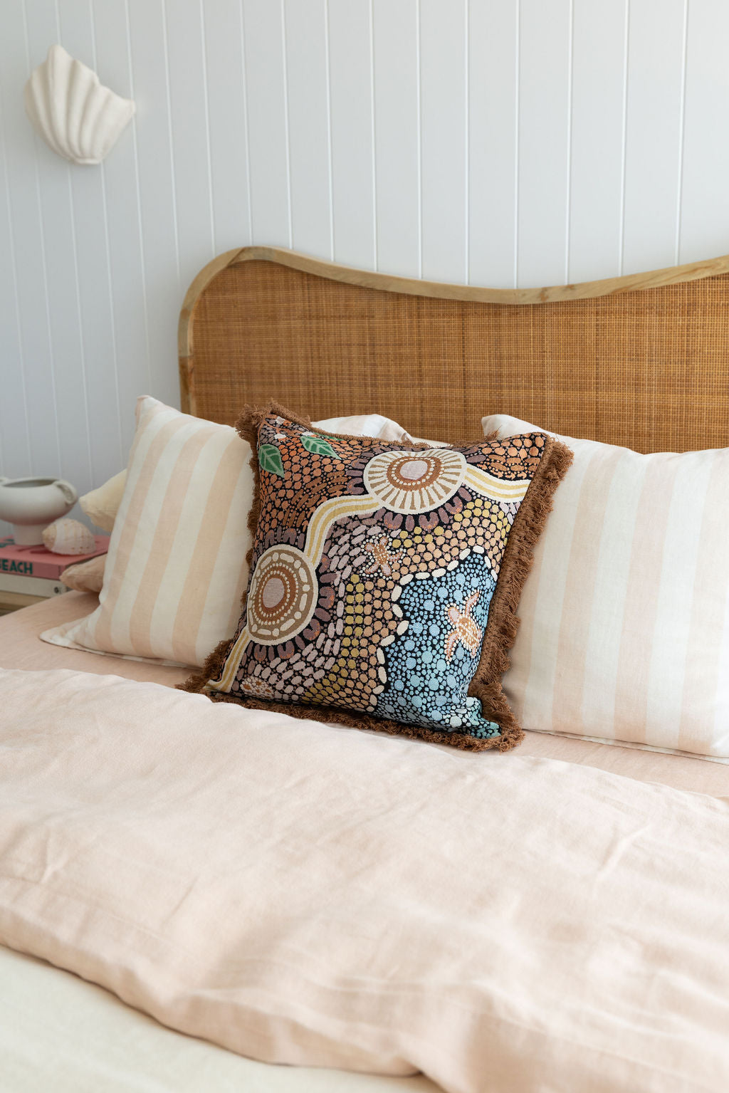 Buggeiri (Open Land) Cushion Cover