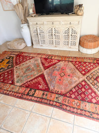 Moroccan Vintage  Rug  “Zephyra" 316 x 172