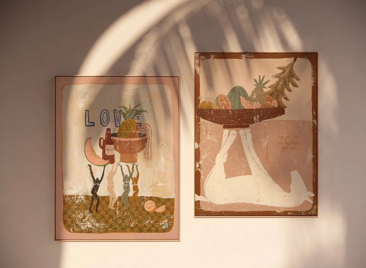 Tahnee Kelland Print A3 - I’ve Got A lot On My Plate