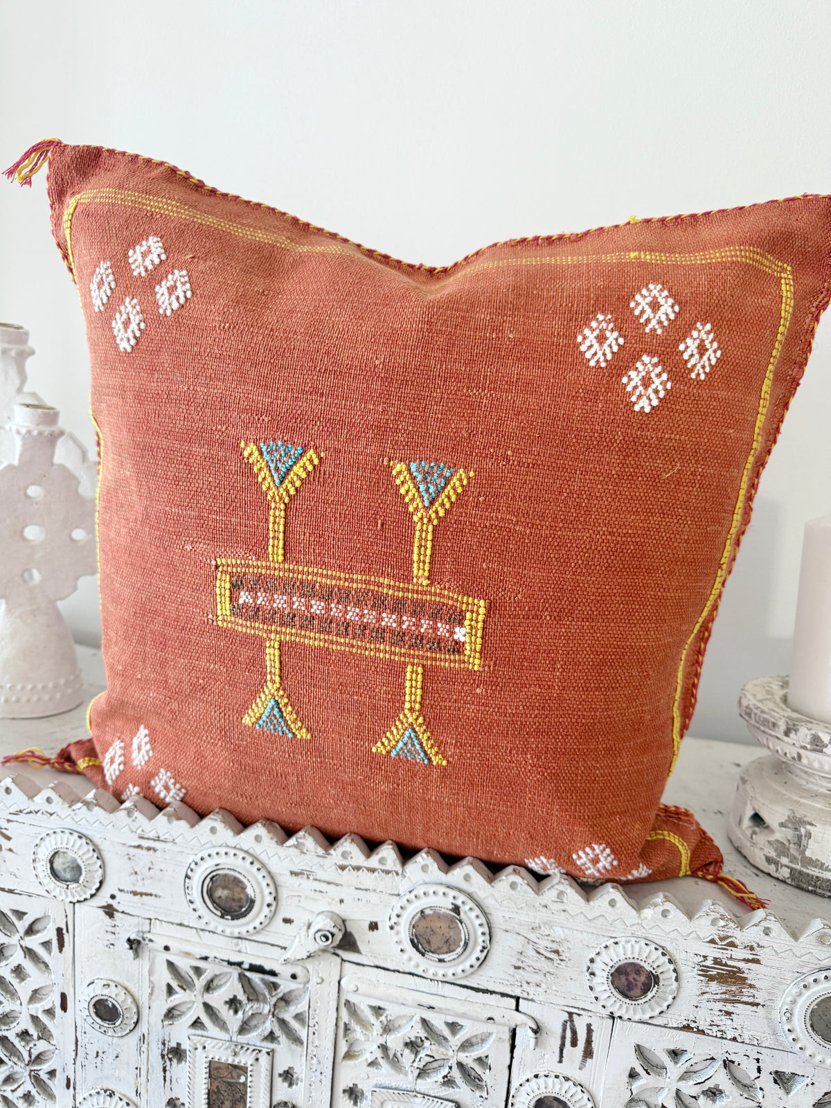 Cactus Silk Square Cover - Sq349